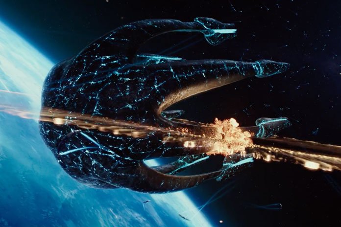 Un fotogramma tratto da Valerian 