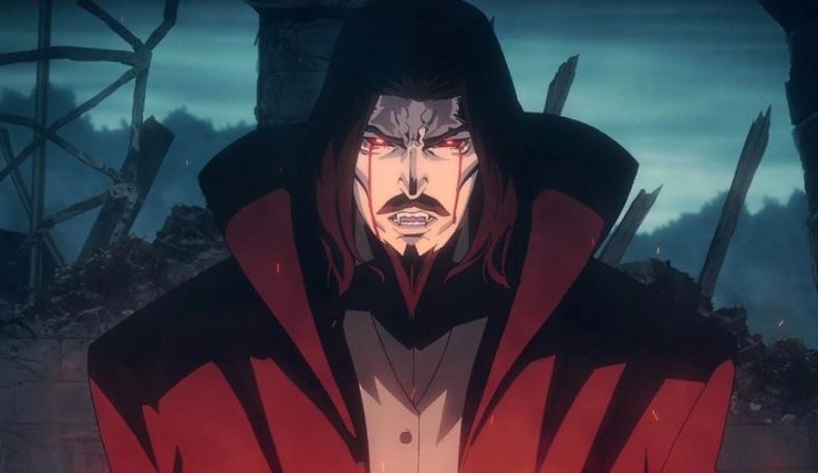 Dracula, il principale villain di Castelvania.