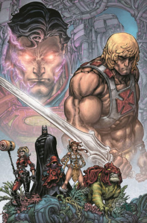 Batman e He-Man cover