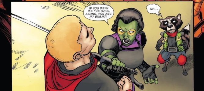 Infinity Countdown #5 Gamora 1