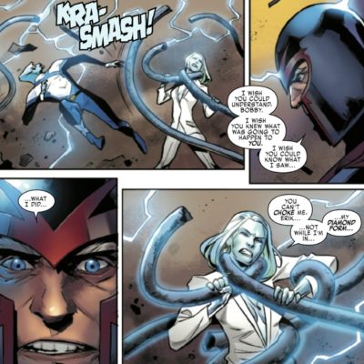 X-Men Blue #32 Magneto Emma Frost