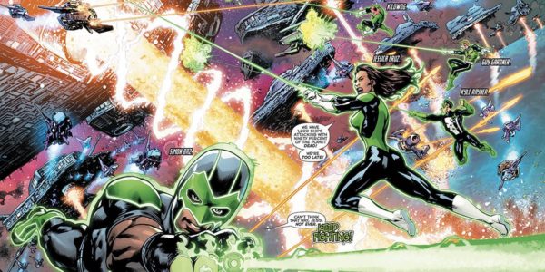 Green Lanterns #52 Corpo Lanterne Verdi