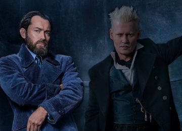 Animali Fantastici 2 vedrà i due rivali Silente e Grindelwald, qui raffigurati da Jude Law e Johnny Depp