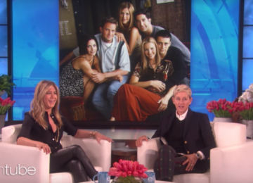 Jennifer Aniston ospite da Ellen DeGeneres, dice che la reunion di friends è possibile
