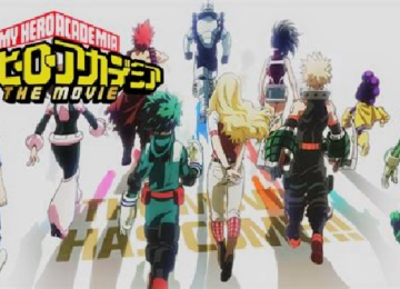 my hero academia il film copertina